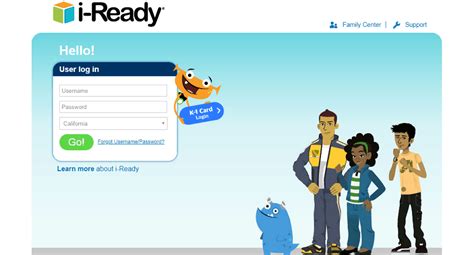 iready website.